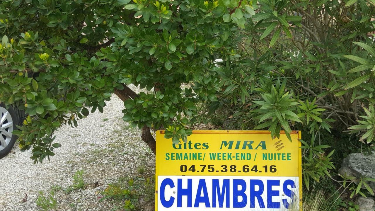 Studios Et Gite La Sauvasse Vagnas Buitenkant foto